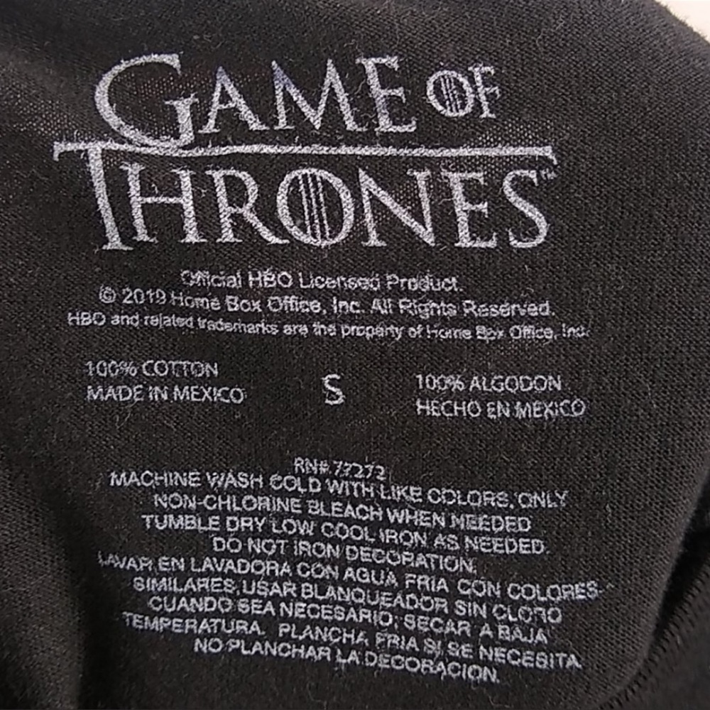 Game of Thrones I Drink and I Know Things T-shirt Mens Size Small - Picture 5 of 6